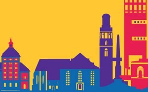 Skyline of Darmstadt