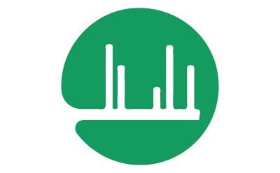 A green icon symbolizing in-process testing, representing a peaks obtained during NMR analysis. A green icon symbolizing in-process testing, representing a peaks obtained during NMR analysis.