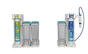 Milli-Q® SQ 2Series – 듀얼 탱크 구성 2개의 Switch 탱크가 포함된 RO water 생산 스테이션 및 초순수 채수 모듈로 구성된 Milli-Q SQ 240L 시스템