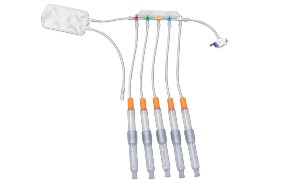 NovaSeptum® SURe sterile sampling assembly with accurate volume syringes and AseptiQuik S connector