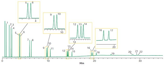 22-Component PAH Mix