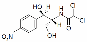 Chloraphenicol structure Chloraphenicol Structure