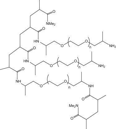 Structure of PEGA resin