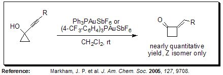 Ring Expansions of Alkynylcycloalkanols