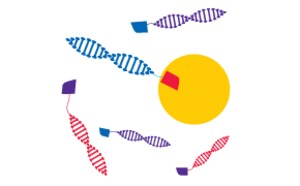 Step 2, Isolate of DNA-encoded library main stages Step 2 A graphic showing the second stage of setting up a DNA-encoded library called Isolate, during which the target is immobilized on a bead followed by screening the entire library at once and then washing away all the compounds that did not bind.