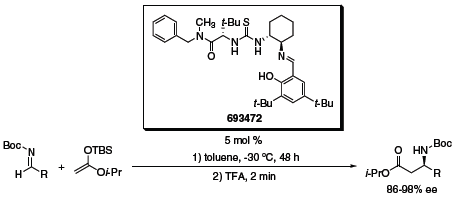 More recently, the cyanosilylation of ketones