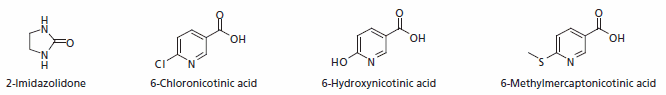 Major Metabolites of Imidacloprid