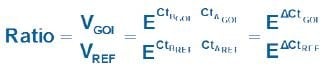 Efficiency Adapted (Pfaffl) Relative Quantification Model