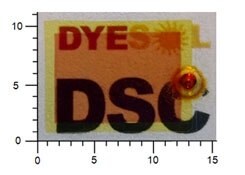 Dyesol translucent test battery made with N-719