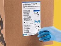 新しいSteritest® NEOデバイス 剥がせるラベル