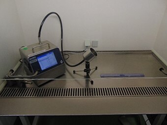 particle emission test