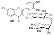 Rutin Chemical Structure of Rutin