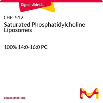 Saturated Phosphatidylcholine Liposomes 100% 14:0-16:0 PC