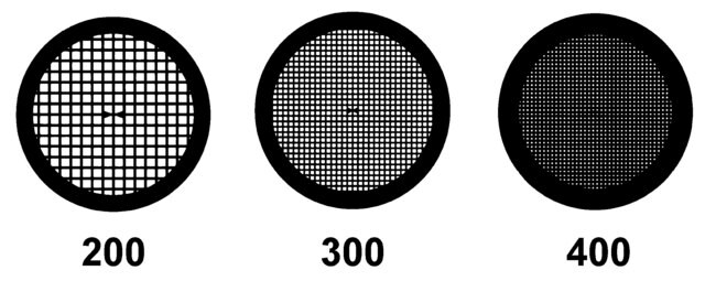 Grids for transmission electron microscopy grid size 200&#160;mesh × 125&#160;&#956;m pitch, nickel