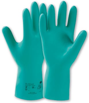 Camatril&#8482; Velours nitrile flock lined gloves size S