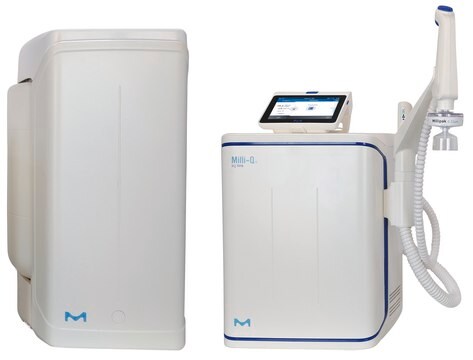 Milli-Q&#174; EQ 7016 Ultrapure and Pure Water Purification System The Milli-Q&#174; water system produces ultrapure (Type 1) and pure (RO, Type 3) water from tap water with a production flow rate up to 16 L/hour.