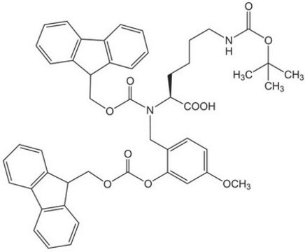 Fmoc-(FmocHmb)Lys(Boc)-OH Novabiochem&#174;