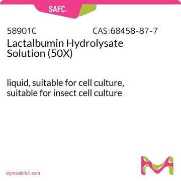 Lactalbumin Hydrolysate Solution (50X) liquid, suitable for cell culture, suitable for insect cell culture