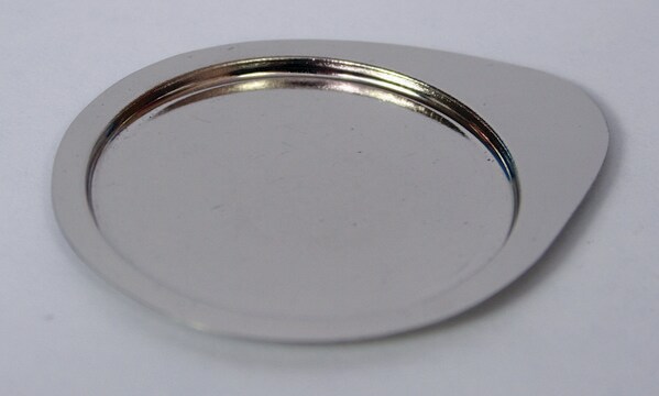 Platinum crucible lid fits 10 mL crucible