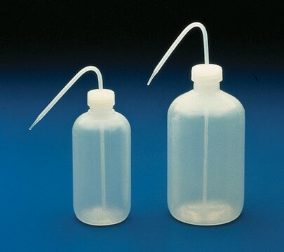 LDPE wash bottles capacity 1,000&#160;mL, Wide-mouth