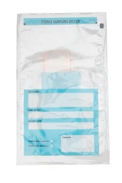 eMcollect Cloth swab Diluent: Buffered Peptone Water in twirl sampling bag, Calibrated dose: 10 mL, bag of 25 × 12 Zip bags