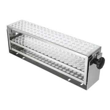 Test Tube Rack, for Eppendorf&#174; New Brunswick&#8482; Innova&#174; and Eppendorf&#174; Excella&#174; Shakers holds 60 tubes (12-15 mm diam.)