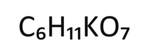 Gluconic acid potassium salt for synthesis