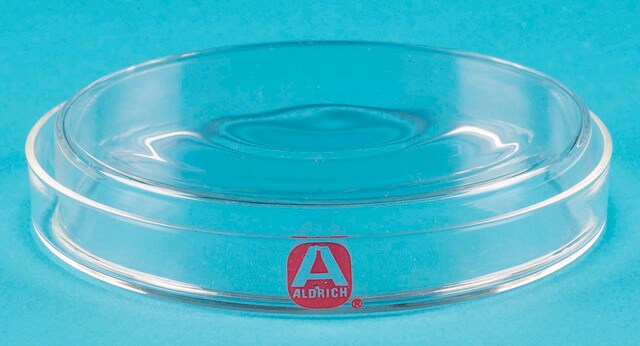 Aldrich&#174; Essentials petri dish soda lime glass, dish diam. × H 80&#160;mm × 17&#160;mm, autoclavable