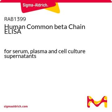 Human Common beta Chain ELISA for serum, plasma and cell culture supernatants