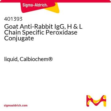 Goat Anti-Rabbit IgG, H &amp; L Chain Specific Peroxidase Conjugate liquid, Calbiochem&#174;