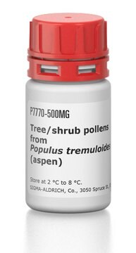 Tree/shrub pollens from Populus tremuloides (aspen)