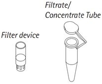 Microcon&#174; Centrifugal Filters NMWCO 10&#160;kDa, Ultracel&#174; regenerated cellulose membrane (low binding), sample volume 0.5 mL