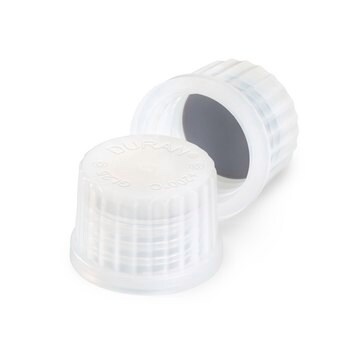 DURAN&#174; PURE Screw Cap PFA cap, PTFE coated silicone seal, GL 25 thread