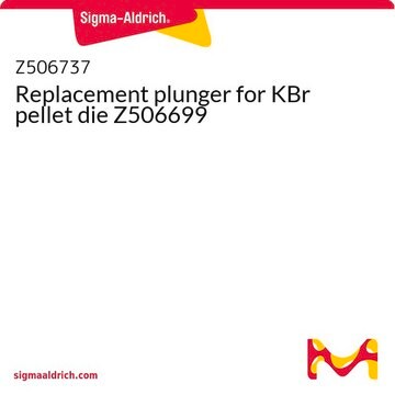 Replacement plunger for KBr pellet die Z506699