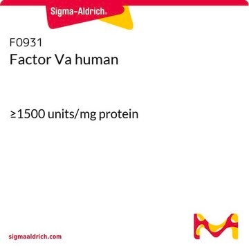 Factor Va human &#8805;1500&#160;units/mg protein