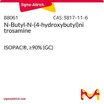 N-Butyl-N-(4-hydroxybutyl)nitrosamine ISOPAC&#174;, &#8805;90% (GC)