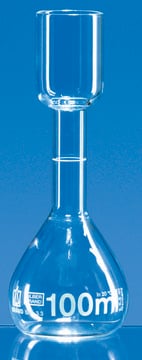 BRAND&#174; volumetric flask for sugar analysis size 100 mL