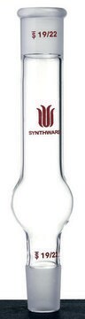 Synthware&#8482; straight drying tube joint: ST/NS 19/22