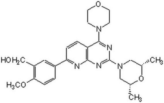 mTOR Inhibitor IV, Ku-63794 The mTOR Inhibitor IV, Ku-63794, also referenced under CAS 938440-64-3, controls the biological activity of mTOR. This small molecule/inhibitor is primarily used for Phosphorylation &amp; Dephosphorylation applications.