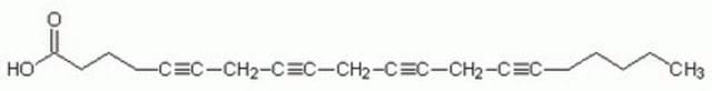 ETYA Inhibits arachidonic acid uptake and the activities of arachidonic acid specific and non-specific acyl-CoA synthetases.