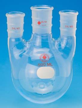 Ace three-neck round-bottom flasks vertical, capacity 5,000&#160;mL, Joints: ST/NS 24/40 (3)