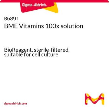 BME Vitamins 100x solution BioReagent, sterile-filtered, suitable for cell culture