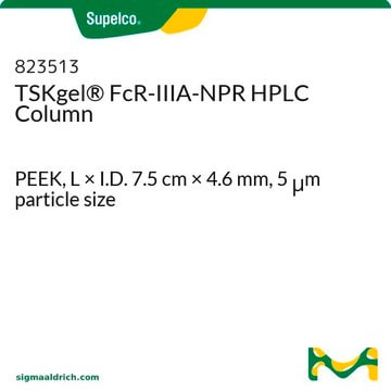 TSKgel&#174; FcR-IIIA-NPR HPLC Column PEEK, L × I.D. 7.5&#160;cm × 4.6&#160;mm, 5&#160;&#956;m particle size