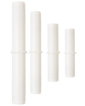 SP Bel-Art&#174; Spinbar&#174; magnetic stir bar cylindrical white PTFE-coated, L × diam. 2&#160;in. (50.8&#160;mm) × 0.375&#160;in. (9.5&#160;mm)