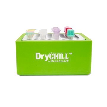 Benchmark DryChill Ice-free Cooling Block to hold, 96 x 0.2 mL tubes