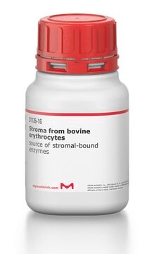 Stroma from bovine erythrocytes source of stromal-bound enzymes