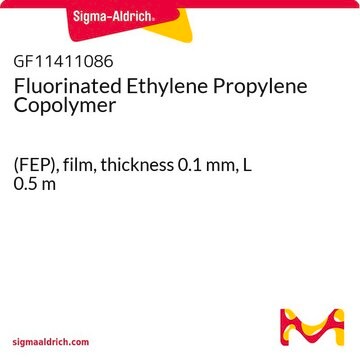 Fluorinated Ethylene Propylene Copolymer (FEP), film, thickness 0.1&#160;mm, L 0.5&#160;m