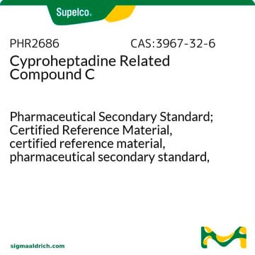 Cyproheptadine Related Compound C Pharmaceutical Secondary Standard; Certified Reference Material, certified reference material, pharmaceutical secondary standard, pkg of 50&#160;mg