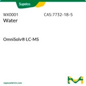 Water Suitable for LCMS chromatography, OmniSolv&#174; (Updated non-compliant text)