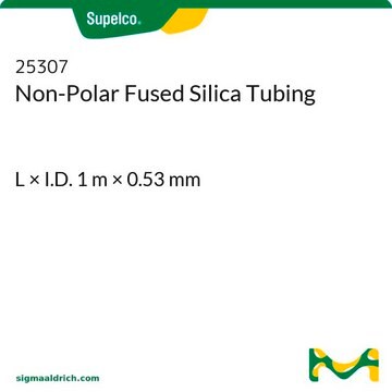 Non-Polar Fused Silica Tubing L × I.D. 1&#160;m × 0.53&#160;mm